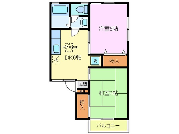 T・M・Kハイツの物件間取画像